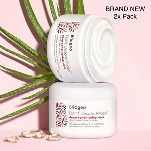 BRIOGEO Don’t Despair Repair Deep Conditioning Hair Mask x2 BRAND NEW